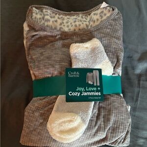 Croft & Barrow 3 Piece Pajama set.